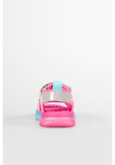 Vicco Can 332.b25y.254 Kız Çocuk Işıklı Sandalet Fuşya 22-25 Fuşya