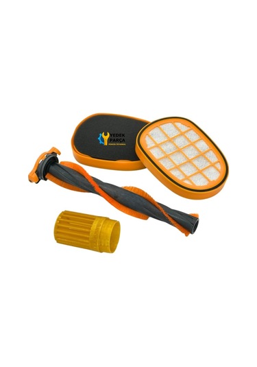 Philips Uyumlu Xc8349 Aqua Plus Süpürge Başlık Fırçası, Seperatör Ve Filtresi 2 Adet