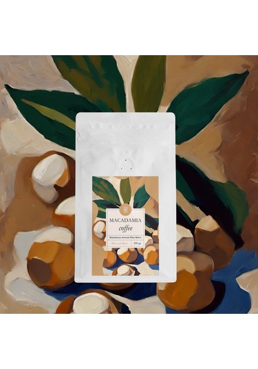 Mim And More Macadamia Coffee Makademia Aromalı Kahve Filtre Kahve 200 G
