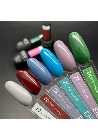 Envy Kalıcı Oje Exclusive Seri Açık Gri No:019