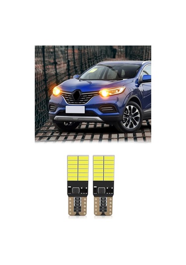 Mega Oto Market T10 Park Led Iç Aydınlatma Turuncu 24 Led 2 Adet