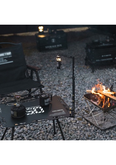 Shinetrip Açık Taşınabilir Kamp Işık Rafı Ölçeklenebilir Çok Siyah