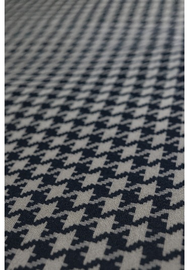 Siyah Beyaz Kazayağı Şık Masa Runnerı 50x150 Cm Modern Ve Zarif Masa Örtüsü Runner Siyah Beyaz Kazayağı