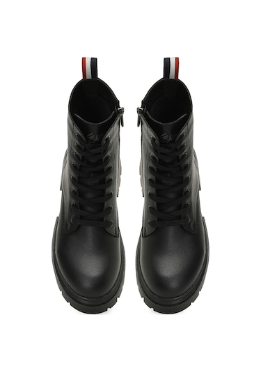 U.s. Polo Assn. Halles 5pr Siyah Kadın Bot Siyah