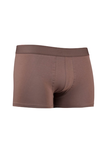 Hatemoğlu Bej Pamuklu Boxer 35591 Gri