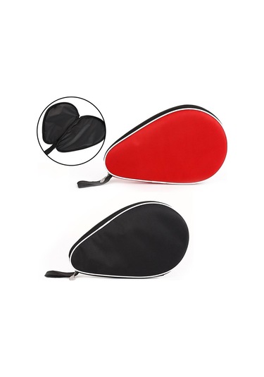 Siyah Masa Tenisi Raket Ekipmanları Oxford Kumaş Yepyeni Siyah