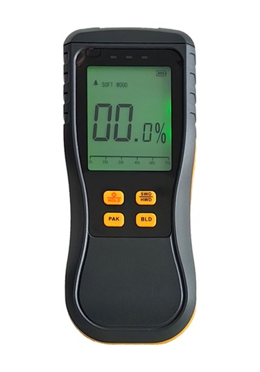 Reedark Kahve Tonu Dijital Nem Ölçer, Ahşap/imalat/inşaat Malzemeleri İçin, 0.1% Çözünürlük, 0.5% Doğruluk, Aaa Pil İle Çalışır Pil Dahil Değil