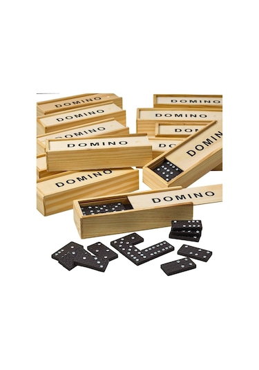 Ahşap Domino Seti