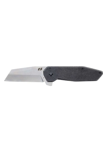 Schrade Usa Slyte Compact Katlanır Düz Saten D2 Çelik Kamp Bıçak - 1182277 Siyah