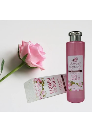 Rosealy Doğal Naturel Gül Suyu 400 ML