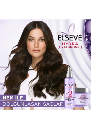 Elseve Hydra Hyaluronic 72 Saat Nem Ile Dolgunlaştıran Maske 300 ML