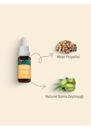 Ravla Propolisli Zeytinyağ - 20ml