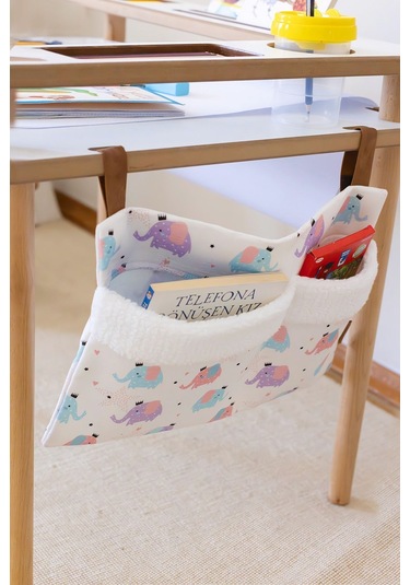 Bebek Askılı Organizer Elephant Renkli