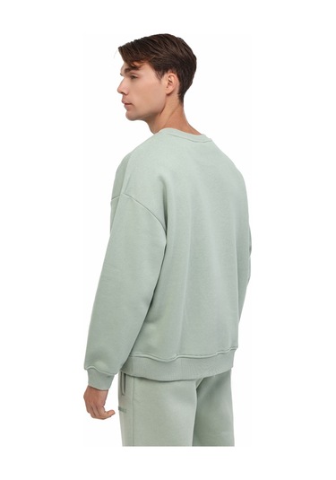 Lumberjack Mb Ros 16hs108 5pr Erkek Sweatshirt Açık Yeşil