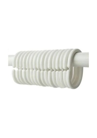 Leva - Enes Banyo Perdesi Boru Halkası Et-096 16 Adet Diğer