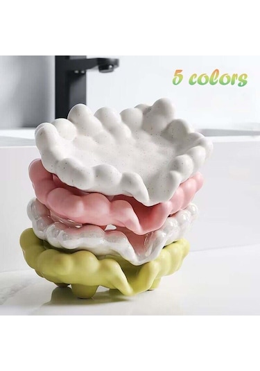 Gümüş 2024 Yeni Tasarım Sabun Tepsisi İskandinav Seramik Kabarcık Sabun Zarif Kutu Dr Tuvalet Sabunu Kutusu Otel Sabunluk 56969993