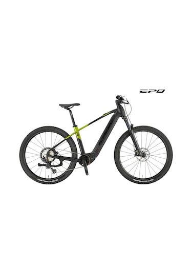 Kron Makalu E-mtb 29" Dağ Bisikleti Ep8 Siyah Yeşil M/45cm Siyah