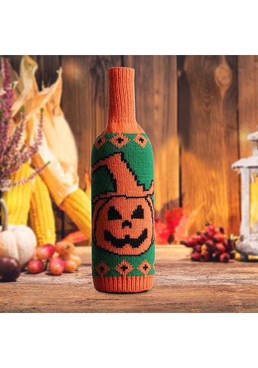 Suntek Örgü Şişe Kazak Eğlenceli Eve Taşınma Kabak Kabak