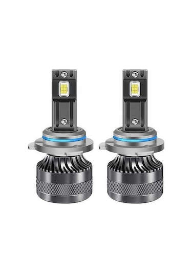 Novahub 120w Süper Parlak Led Far, 12.000lm 6500k, Ip68 Su Geçirmez, H1/h4/h7/h11/9005/9006 Uyumlu, 2'li Set Led Farlar