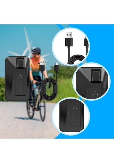 Homyl Akü Şarj Cihazı Dağ Yol Bisikleti Parçaları Siyah