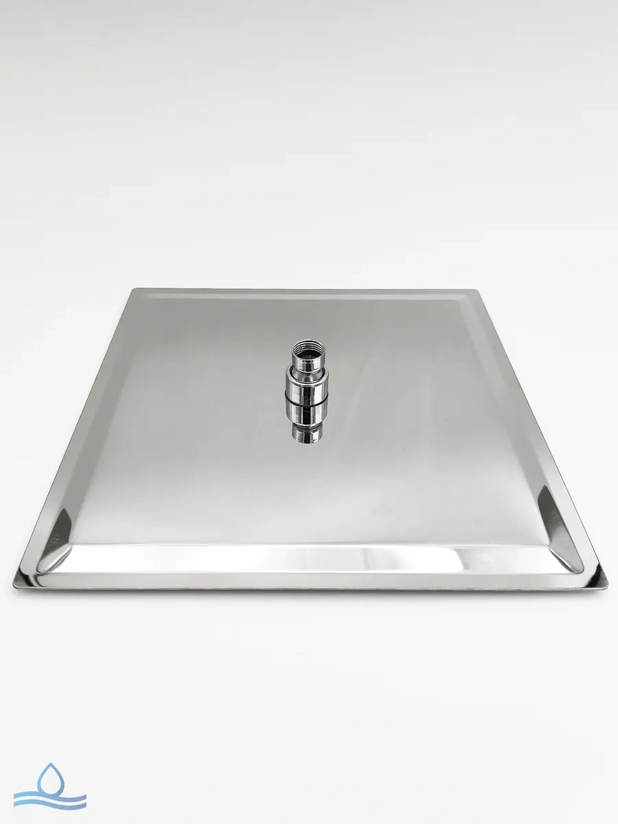 Santehvill' Paslanmaz Çelik Üst Duş Başlığı 30 Cm Tropikal 305705745 Krom