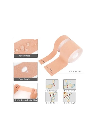 Göğüs Dikleştirme Bandı S Beden 2.5 Cm.