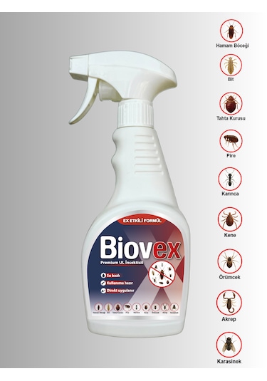 Biovex Premium Ul Haşere Hamam , Tahta Kurusu 500 Ml