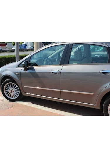 Fiat Linea Krom Yan Kapı Çıtası 4 Parça 2009-2019 Paslanmaz Çelik Krom