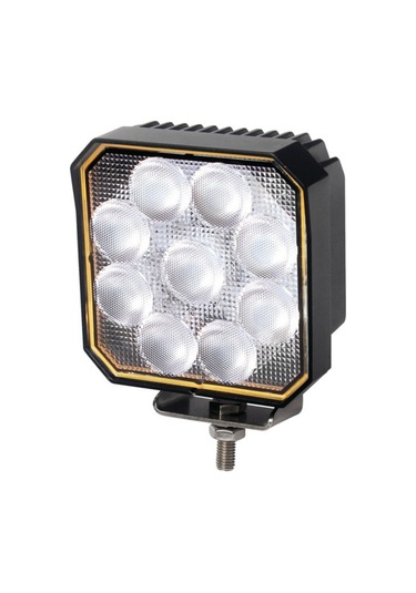 16w Kare 9 Ledli Kombo Sis Farı Off Road Çalışma Tekne Lambası