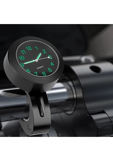 Motosiklet Gidonu Saat Dayanıklı Paslanmaz Çelik Tamir Gece