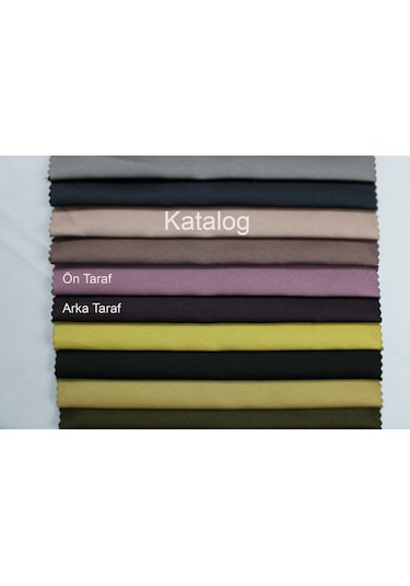 Dauble Blackut Karartma Perde Tek Kanat 1x2 Amerikan Pileli Fon Perde Gül Kurusu