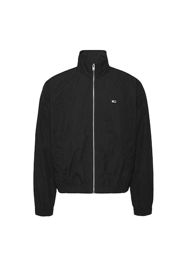 Tommy Jeans Logolu Erkek Siyah Kazak Siyah