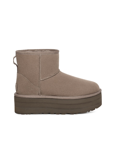 Bot Kadın 1134991 Ugg W Classıc Mını Platform Smoke Plume Gri