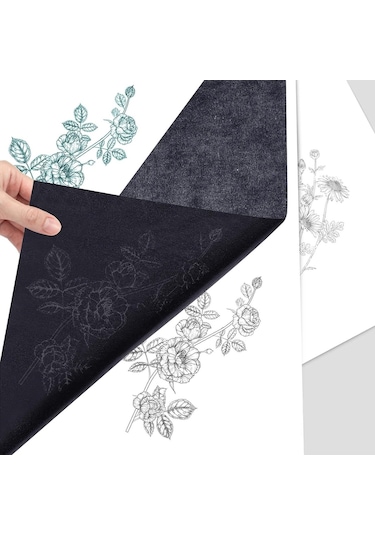 Roco Paper Karbon Grafit Transfer Kağıdı Siyah - 44 62 Cm - 2'li