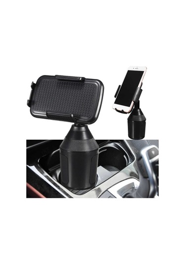 Araba Araç İçi Telefon Tutucu Bardaklık Girişi İçin Uyumlu Güvenli Sürüş, Otomatik Mekanizma Sistemi