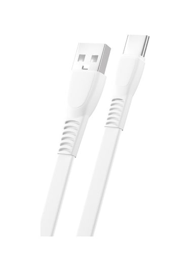 Fitplus Flat Fs-403 Type-C Data/Şarj Kablosu 2.4A 1Mt (521340684)