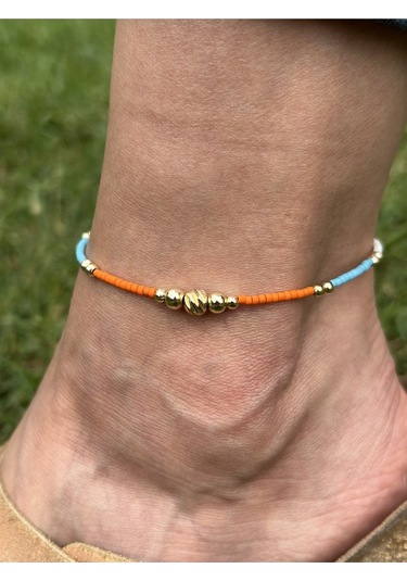 Bymerve Renkli Dore Halhal Çok Renkli