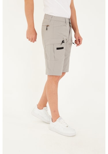 Camp Scoutland Camp725 Outdoor Tactical Su İticili Yazlık Erkek Taktik Şort Taş