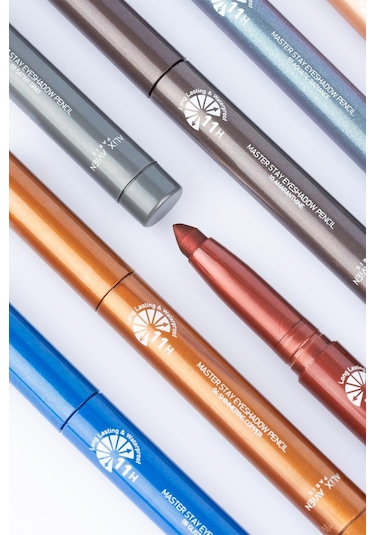 Alix Avien Suya Dayanıklı 11 Saat Kalıcı Yoğun Pigmentli Kremsi Göz Kalem Farı Master Stay 06 Gleaming Maroon