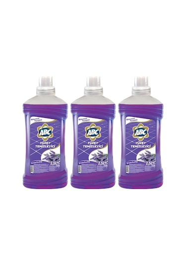 Abc Yüzey Temizleyici Lavanta Ferahlığı 3 x 2500 ML