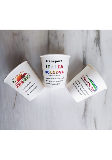 Kişiye Özel Baskılı Karton Bardak 500 Adet Maycup