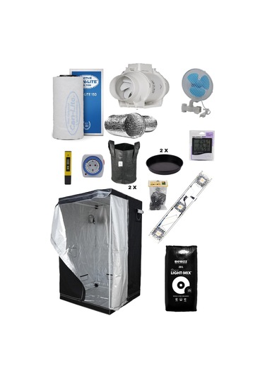 60x60x160 Bitki Yetiştirme Kabin Seti Eco