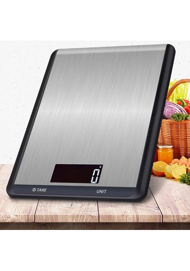 Paslanmaz Çelik Hassas Dijital Mutfak Tartısı 10 Kg-1g