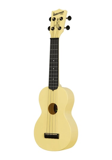 Kala Waterman Recycled Soprano Ukulele Starlight Yellow - Glow In The Dark