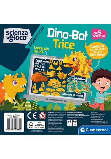 75074 Robotik Laboratuvarı - Dinobot Triceratops +5 Yaş