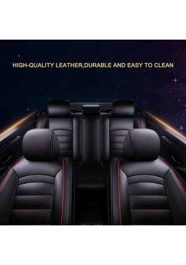 Pu Deri Oto Koltuk Kılıfı Evrensel Araba Ön Koltuğu Araba Koltuğu Koruyucusu Araba İç Aksesuarları