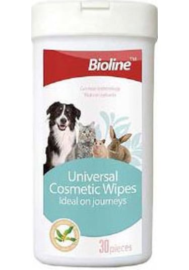 Bioline Petler İçin Özel Kutulu Islak Mendil 30'lu