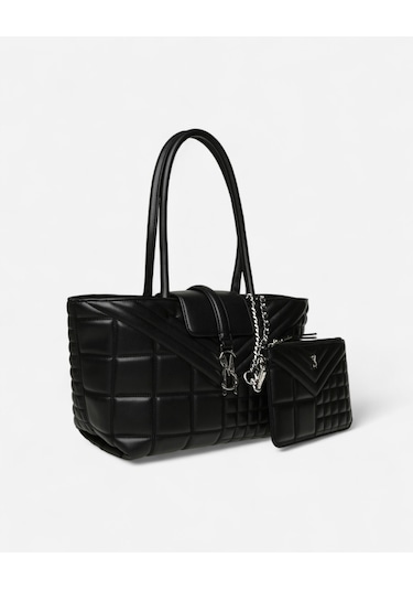 Steve Madden Bflore Blk/sıl Kadın Blk/sil Tote Çanta Bflore siyah