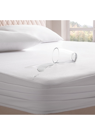 Puffy Semmy Su Geçirmez Fitted Alez (160 x 200 CM) Beyaz