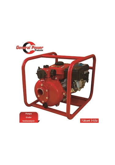 General Power Benzinli Su Motoru 2" 6.5 Hp Yüksek Basınçlı